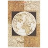 Блокнот на склейке «Хатбер», 143 x 205 мм, 40 л., клетка, «Старинная карта»